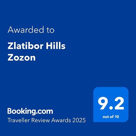 Zlatibor Hills Zozon Apartment Ngoại thất bức ảnh